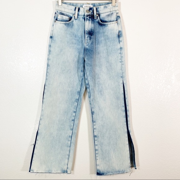 Lovely Pepa Wide Leg Acid Wash Cropped Jeans - Picture 2 of 8